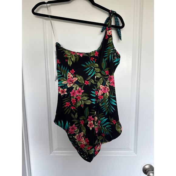 NWT Skinny Dippers Miraclesuit Flapjack Mochi Reversible One Piece Swimsuit, XL - Picture 3 of 6